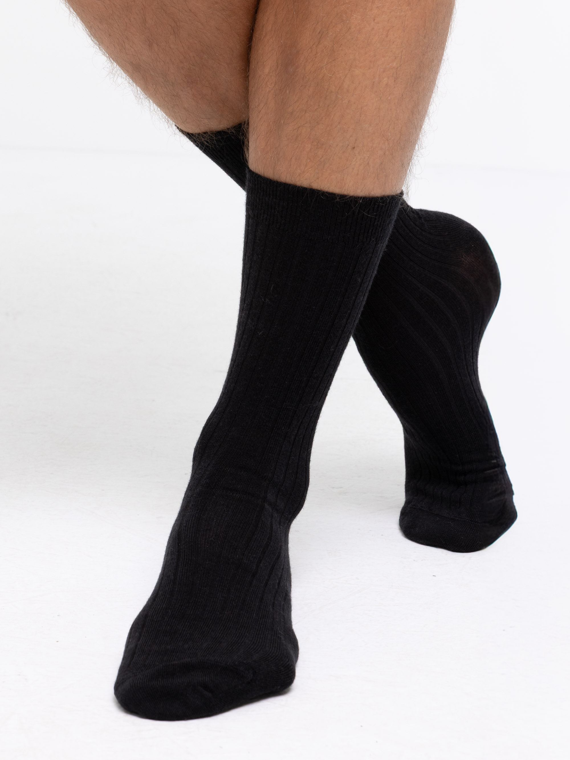 Szary zestaw skarpet z wełny merino 3-pack