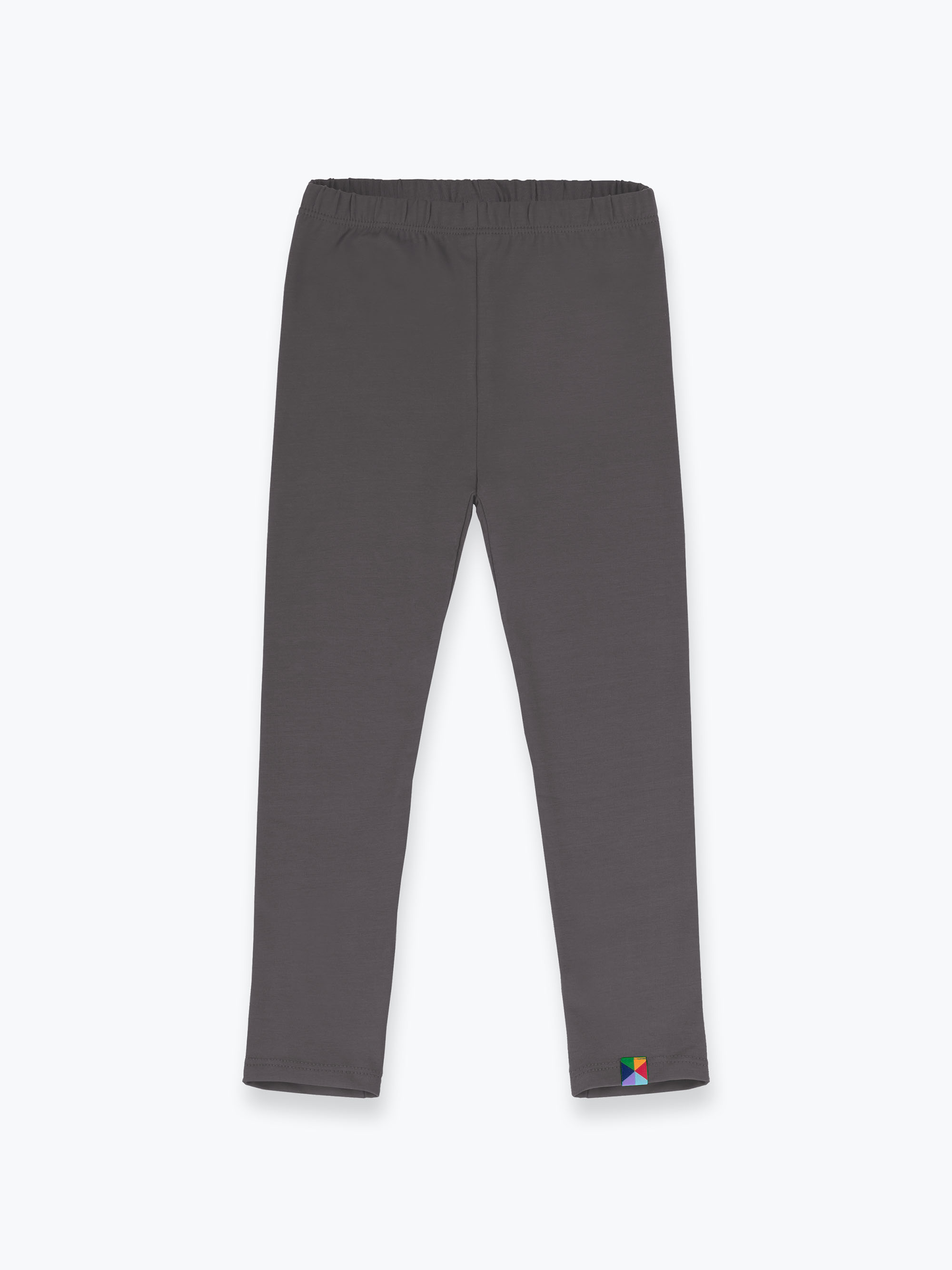 Grafitowe legginsy grubsze