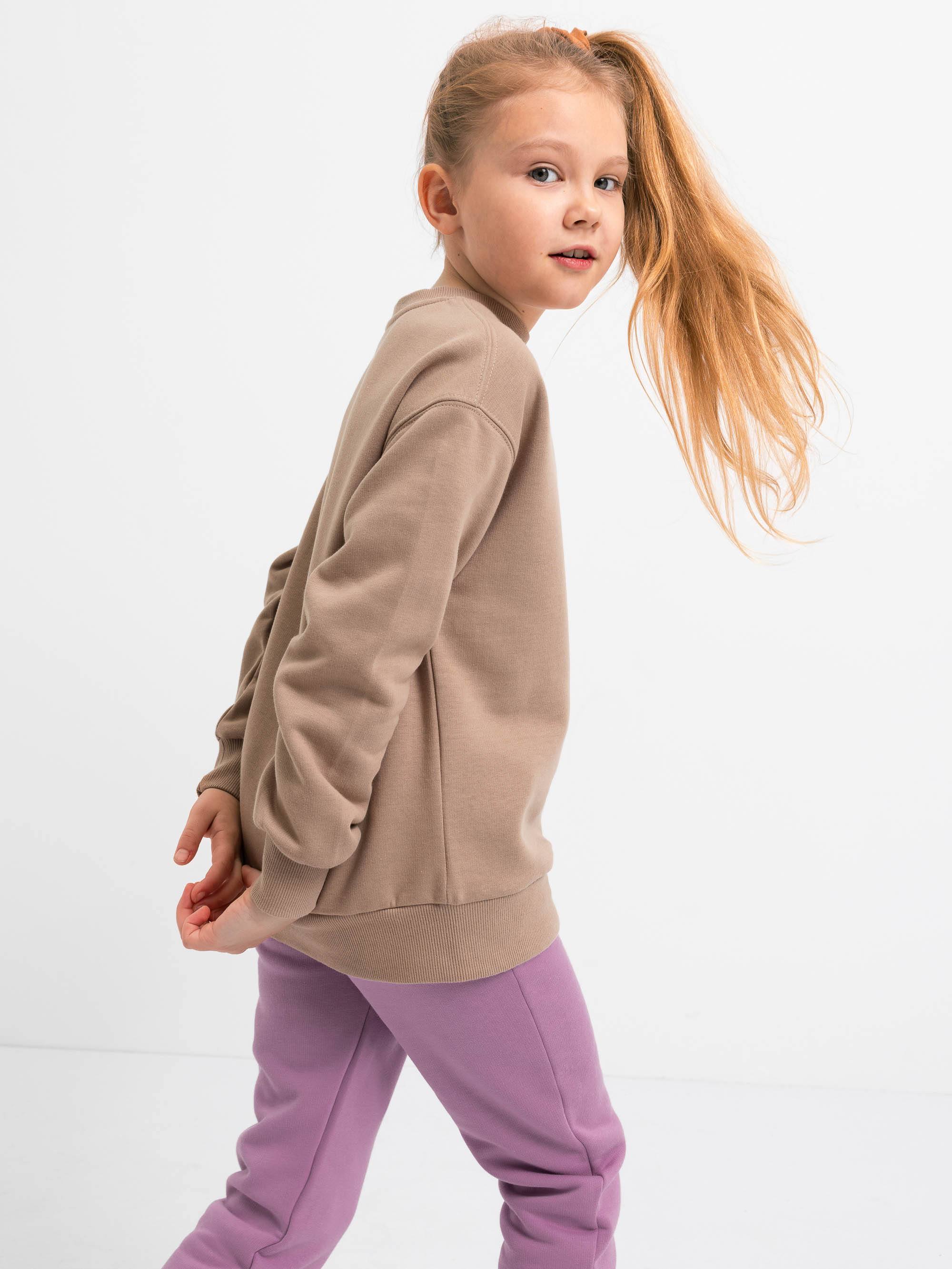 Mocha mousse bluza dresowa ocieplana